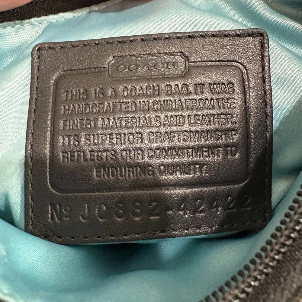 Coach Black Signature Crossbody Bag - Picture 8 of 14